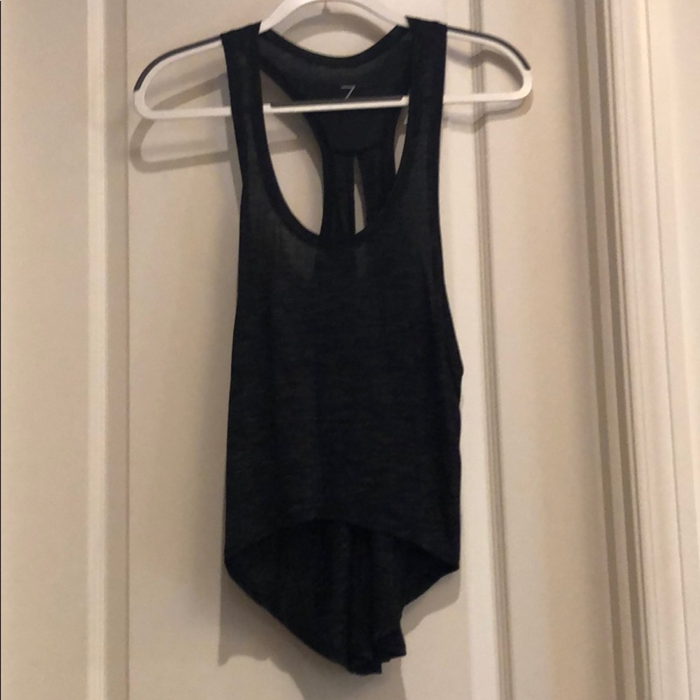 Open back tank